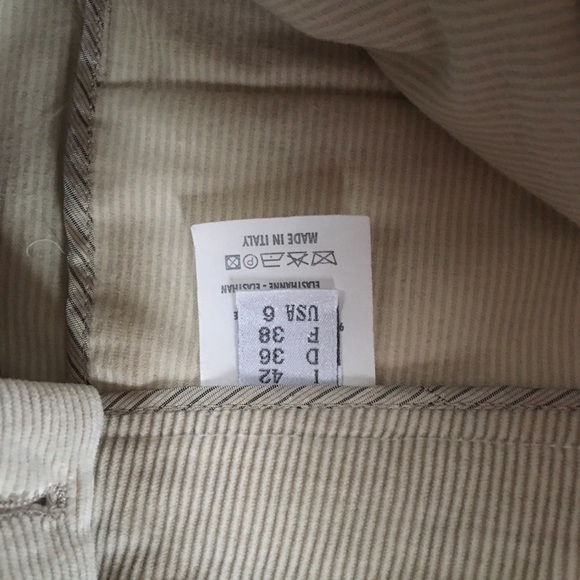 Gunex Italy baby Corduroy cropped boot pants, size 6 - Picture 12 of 12